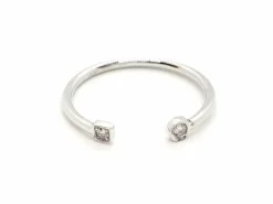 Bague Toi et Moi Or blanc Diamant