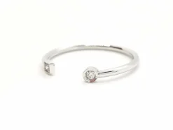 Bague Toi et Moi Or blanc Diamant