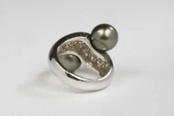 Bague Toi et Moi Or blanc Diamant