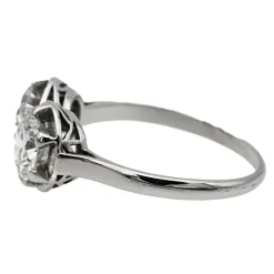 Bague Toi et Moi Platine Diamant