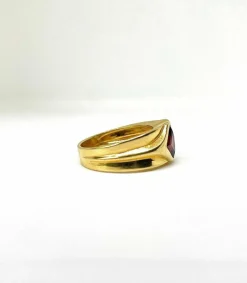 Bague toi et moi tourmaline et aigue marine
