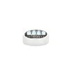Bague topazes bleues