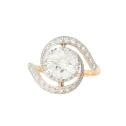 Bague tourbillon Diamant 2.04ct