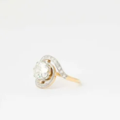 Bague tourbillon Diamant 2.04ct
