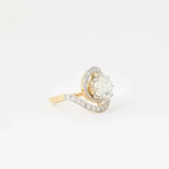 Bague tourbillon Diamant 2.04ct