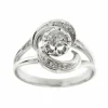 Bague tourbillon diamants