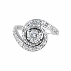 Bague Tourbillon Diamants