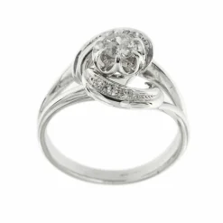 Bague tourbillon diamants