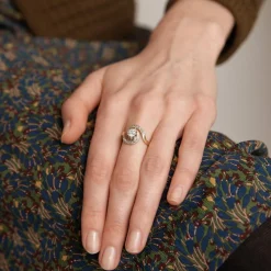 Bague Tourbillon diamants