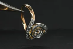 Bague Tourbillon Diamants 1 Carat