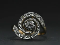 Bague Tourbillon Diamants 1 Carat