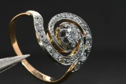Bague Tourbillon Diamants 1 Carat