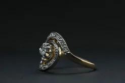 Bague Tourbillon Diamants 1 Carat