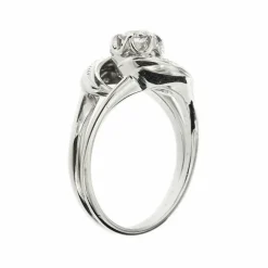 Bague tourbillon diamants