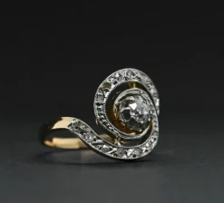 Bague Tourbillon Diamants 1 Carat