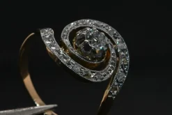 Bague Tourbillon Diamants 1 Carat