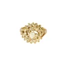 Bague Tourbillon Or Jaune Diamants