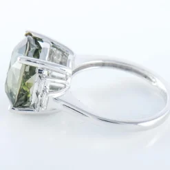 Bague Tourmaline green blue London Diamants