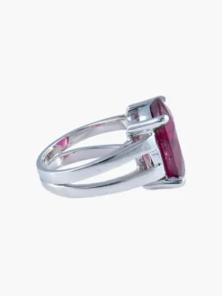 Bague Tourmaline rouge