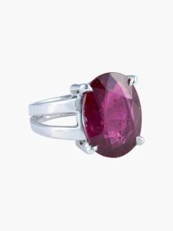 Bague Tourmaline rouge