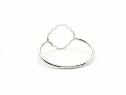 Bague Transparence Or blanc