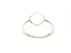 Bague Transparence Or blanc