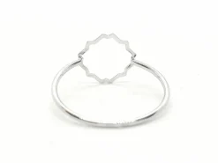 Bague Transparence Or blanc