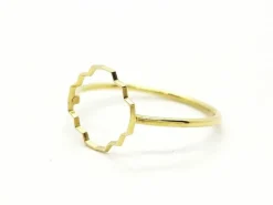 Bague Transparence Or jaune
