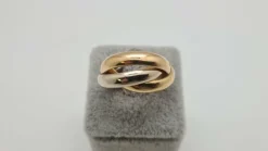 Bague tricolore en Or