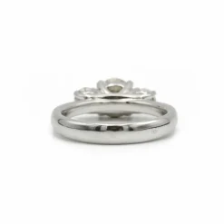 Bague Trilogie - Or blanc et diamants