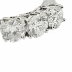 Bague trilogie avec diamants