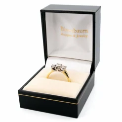 Bague Trilogie Diamant Platine