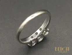 Bague Trilogie diamants