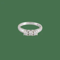 Bague Trilogie Diamants 0.45ct