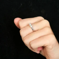 Bague Trilogie Diamants 0.45ct