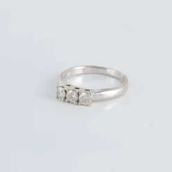 Bague Trilogie Diamants 0.45ct