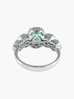 Bague Trilogie Emeraudes