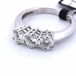 Bague TRILOGIE en or blanc