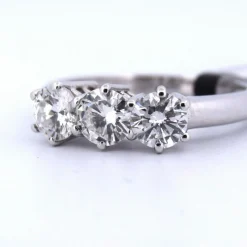 Bague TRILOGIE en or blanc