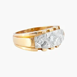Bague Trilogie géométrique