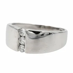 Bague Trilogie Or blanc Diamant
