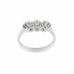 Bague trilogie Or blanc Diamants