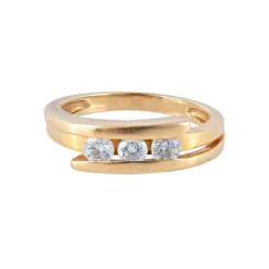 Bague Trilogie Or jaune