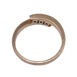 Bague Trilogie Or jaune diamants