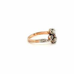 Bague Trilogie Or Jaune Diamants