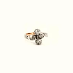 Bague Trilogie Or Jaune Diamants
