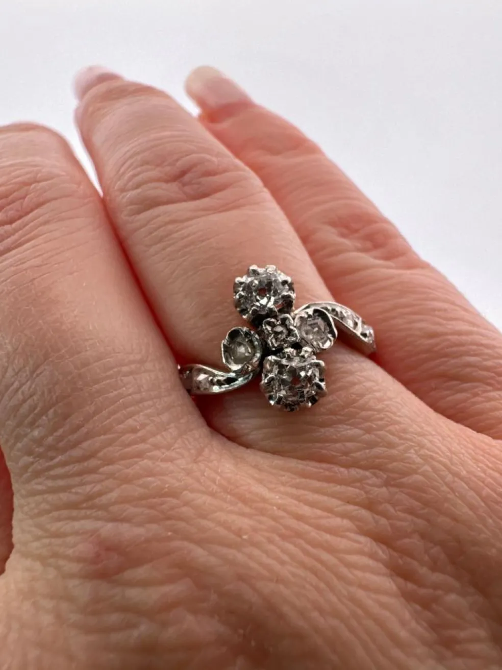 Bague Trilogie Or Jaune Diamants