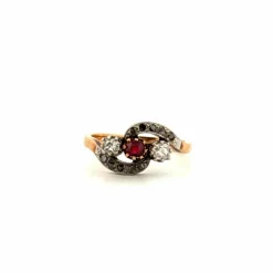 Bague Trilogie or jaune 18k