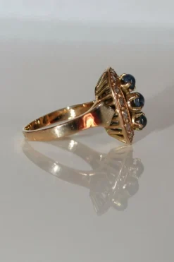 Bague Trilogie Saphirs & Diamants