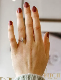 Bague Trio Diamants